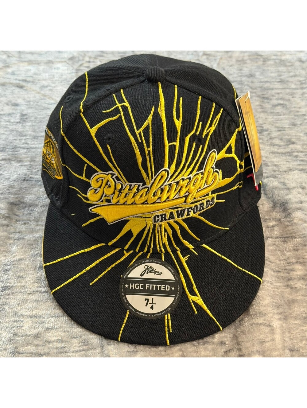 Pittsburgh Crawfords Headgear Classics TOSA Fitted Hat 7 1/4 Negro Leagues